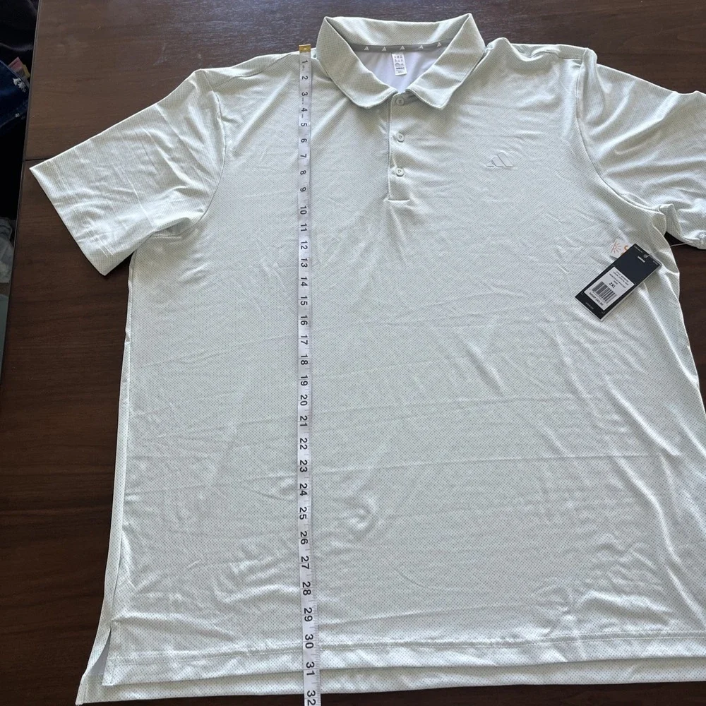 ADIDAS Men's Golf‎ Polo Crystal Jade Shirt  SIZE: XXL 2XL NWT MSRP $65
